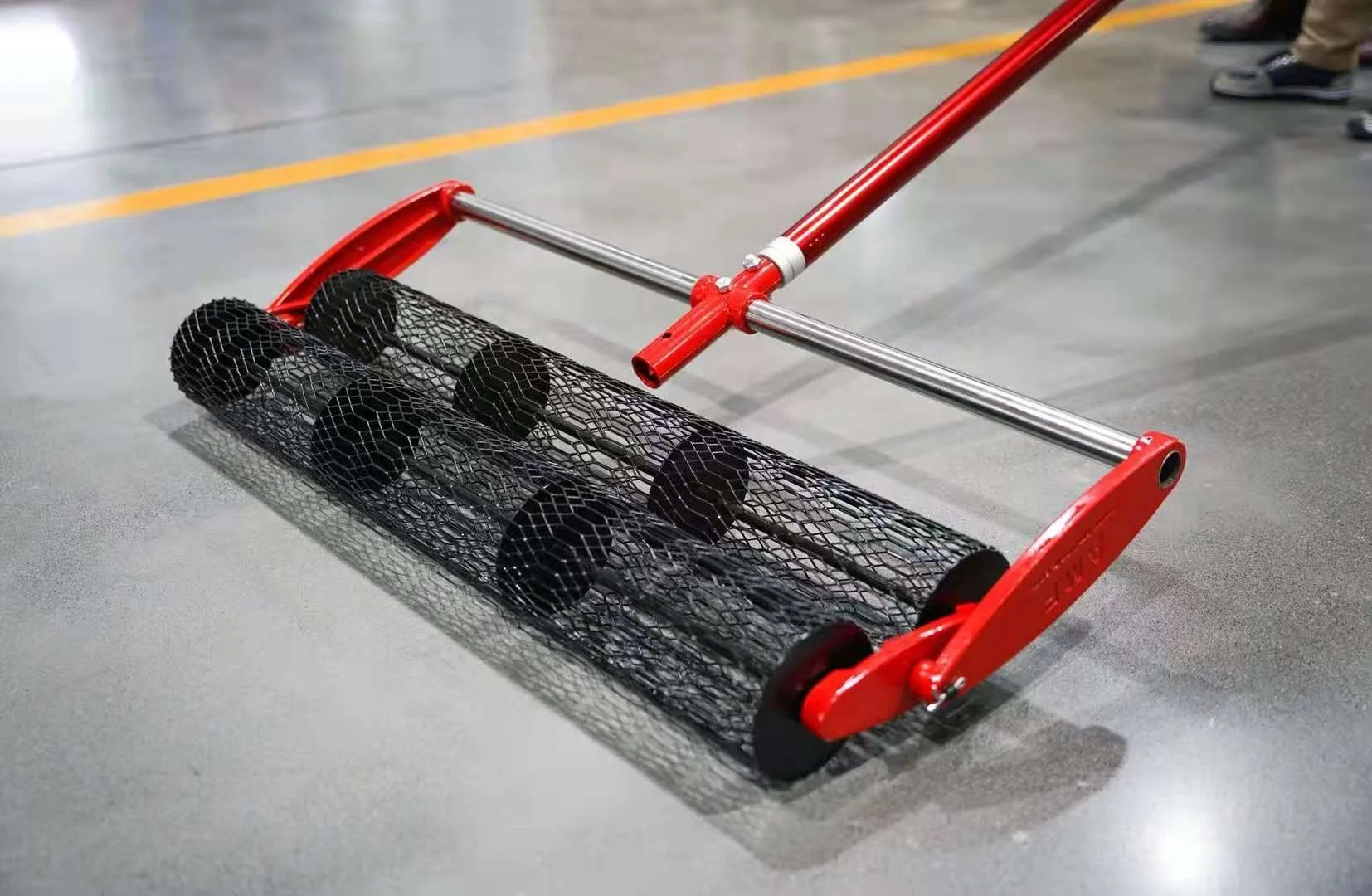 AMF  tools Concrete tools metal stamp roller concrete hand rolling tamper set