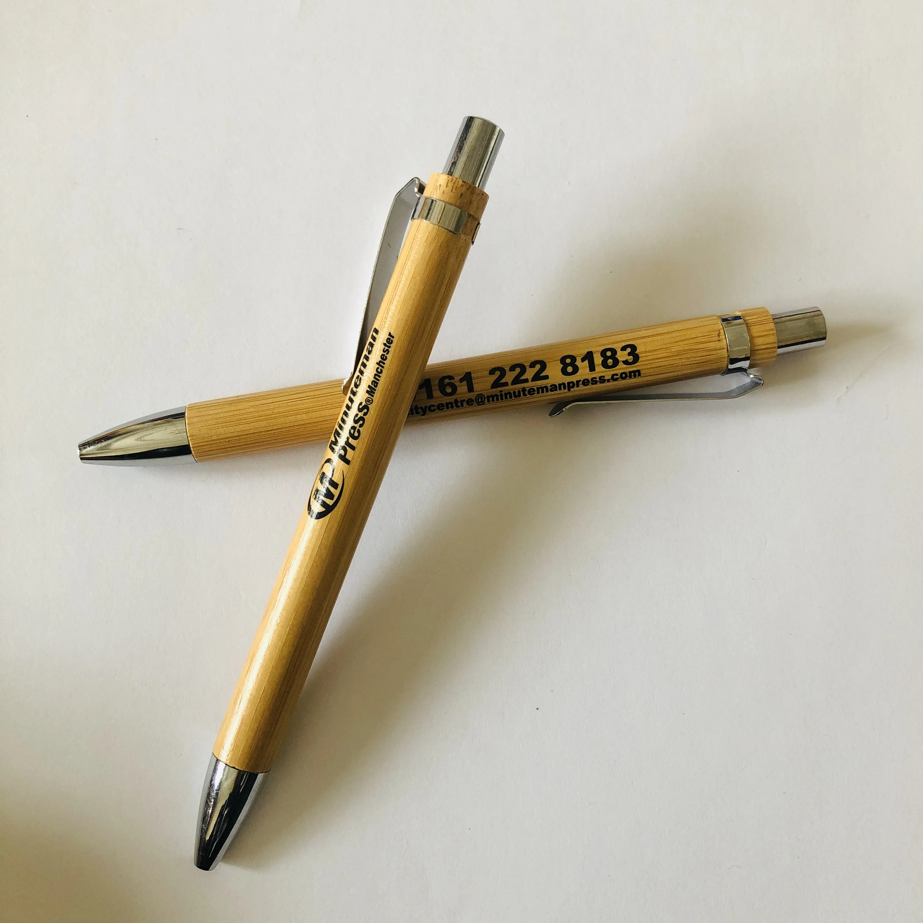 Hot selling new design eco friendly Recycled Natural luxury gift bamboo roller pen promotional bamboo pen imprint custom logo