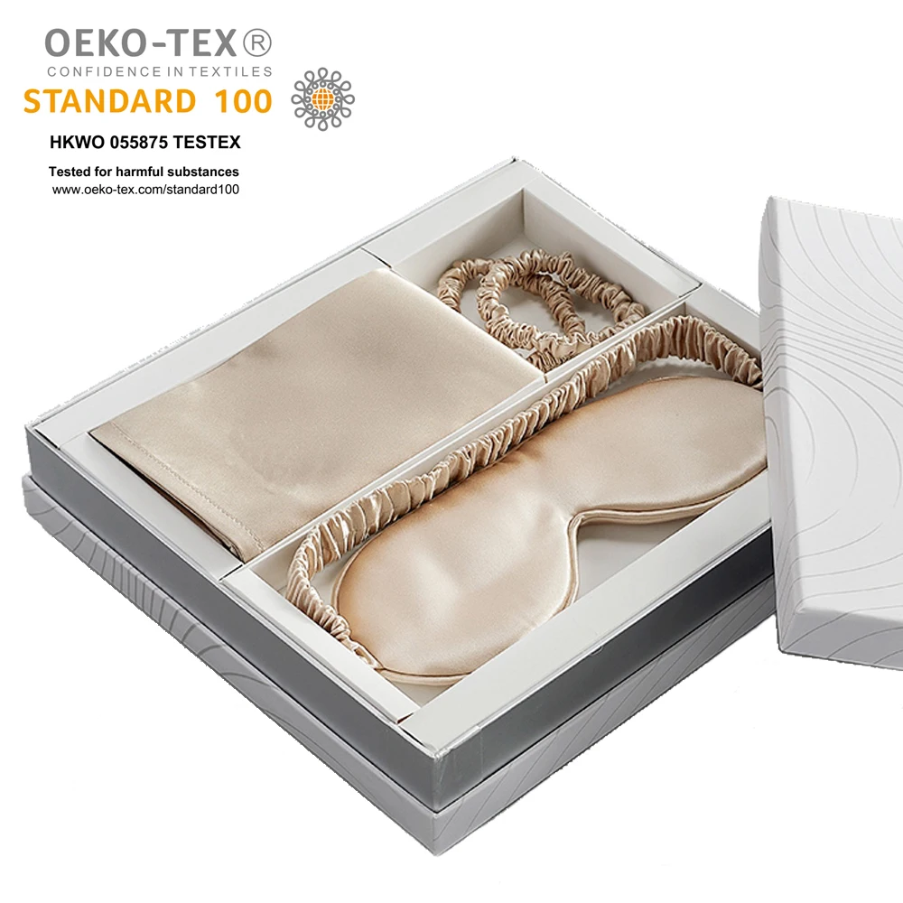 Wholesale pure color 100% mulberry silk 22mm pillowcase silk pillow case  for home use OEKOTEX-100