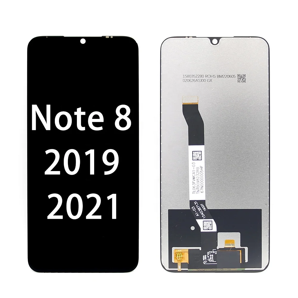 For Redmi Note 8 2021 Display For Xiaomi Redmi Note 8 LCD Display Touch Screen Replacement Digitizer Assembly