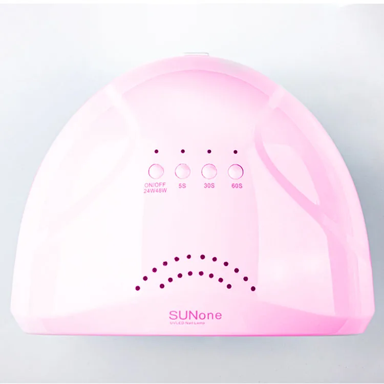 365nm-395nm Nail Art UV Nail Dryer Smart Curing Gel Dryer Polish 4 Timers 48W LED UV Nail Lamp Gel Dryer Light