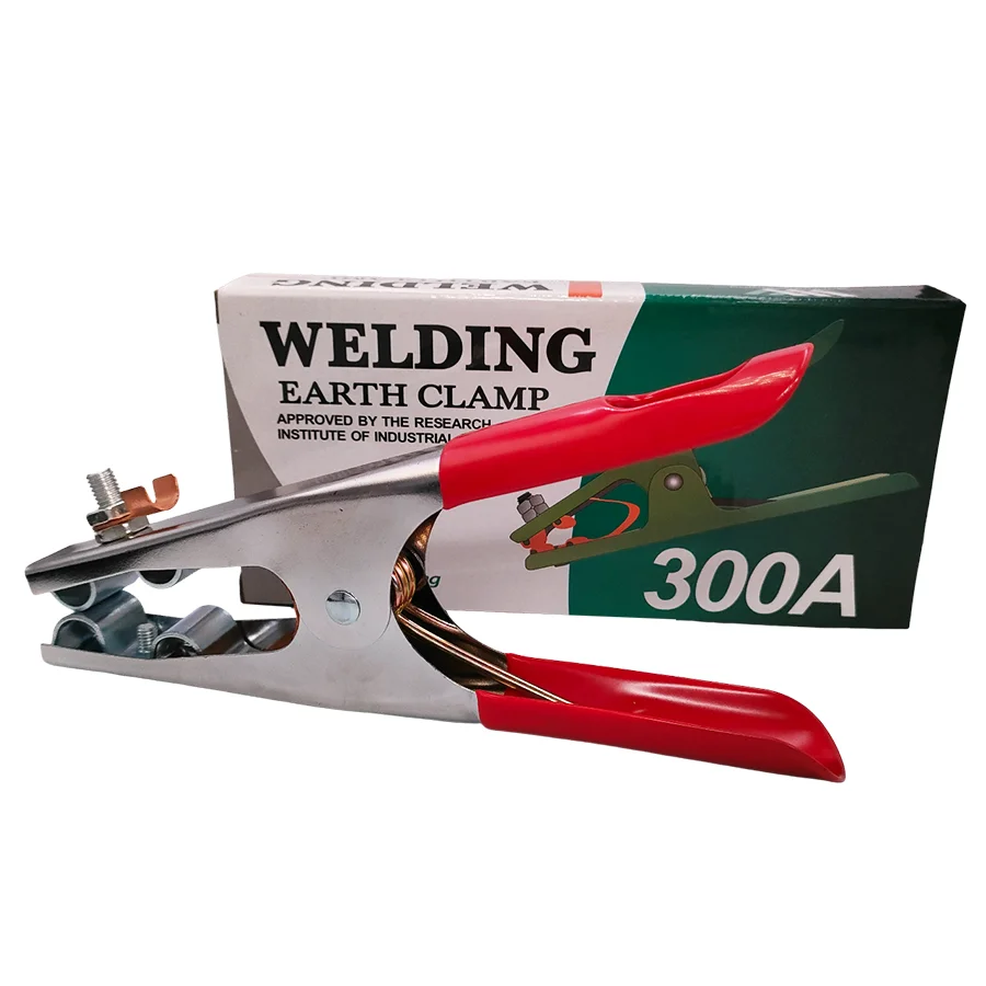 Shanghao ARC Welding Equipment Accessories Welding Applications Simple Ground Rod Clamp For Electric Welding Machine