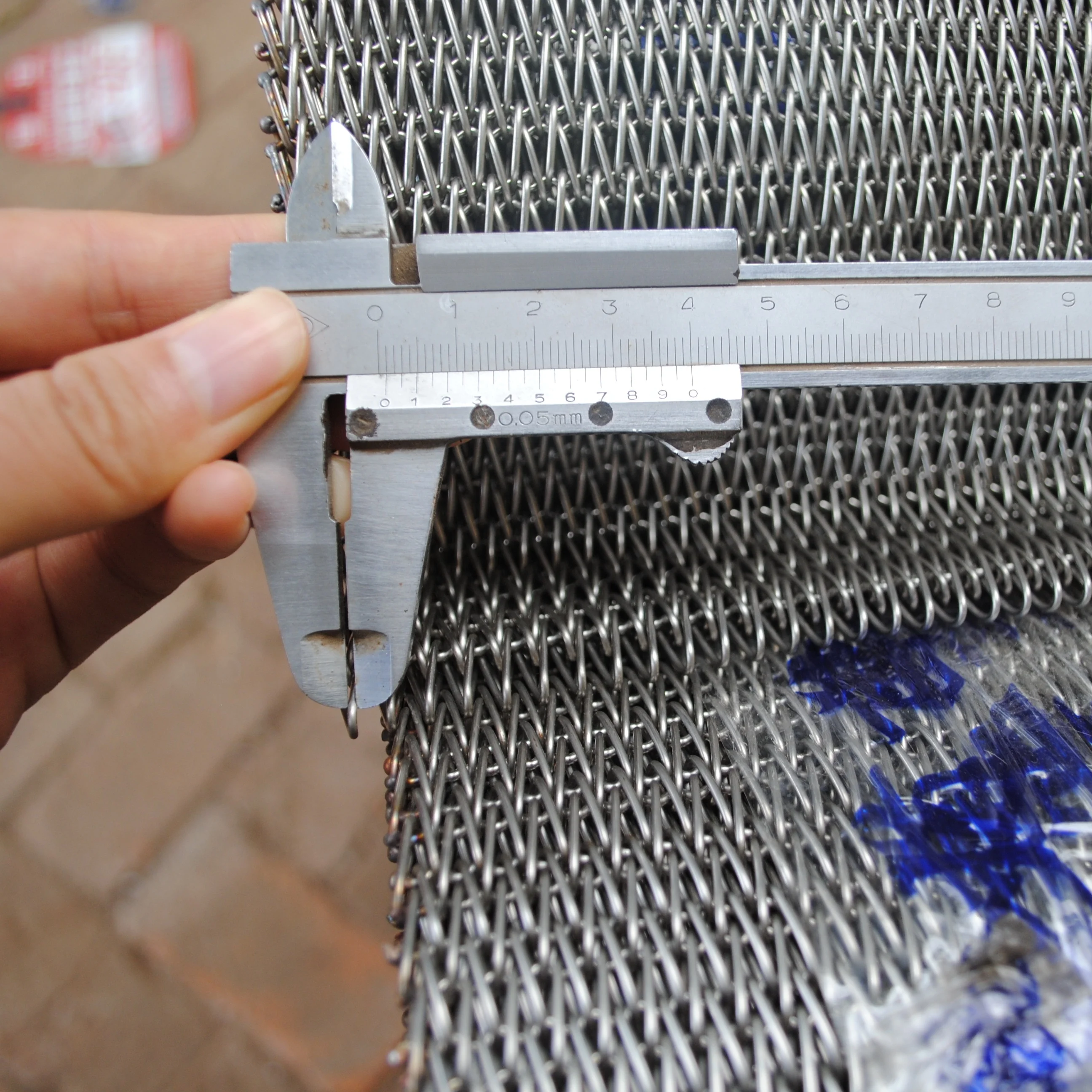 High Temperature Resistant Compound Balanced Wire Mesh conveyor Belt