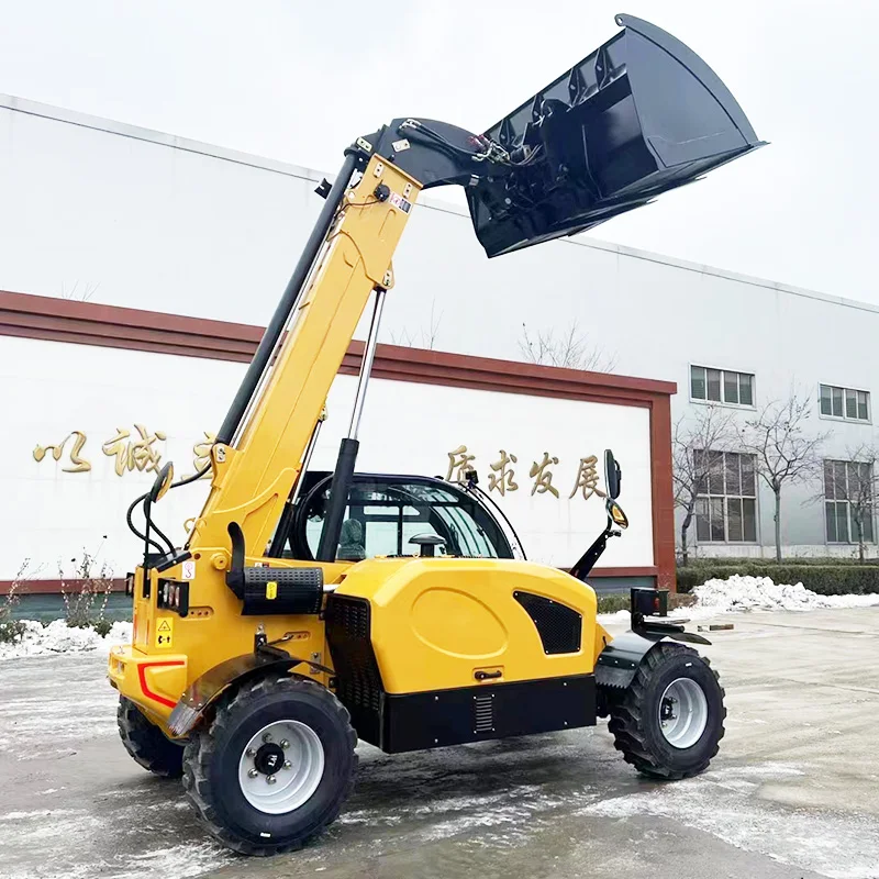 Chinese Mini Small 2.5 3.5 4 5 10 11 16 Ton Electric Crane Price Boom Telehandler Telescopic Used Handler Forklift Loader