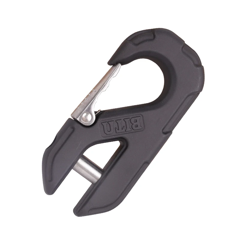 JENSAN Off-Road Conversion Forged Winch 4x4 Aluminium tow Alloy Mouth owbar Auto Rope GuideTtrailer Tow Hook T With Roller