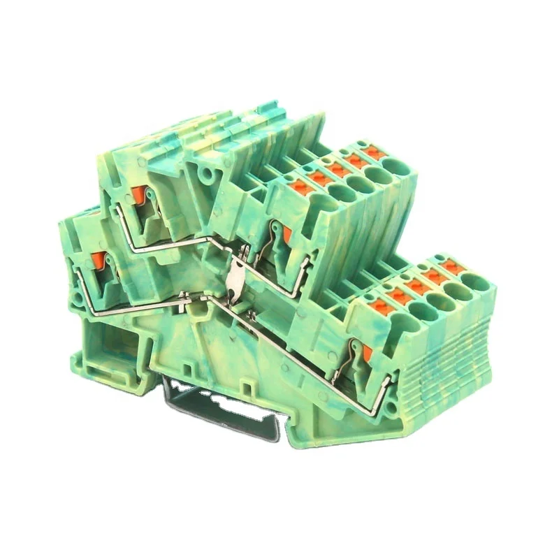 Factory Direct CHIKU Terminal Blocks Direct Push in Upper Spring Spring Break Test Feature