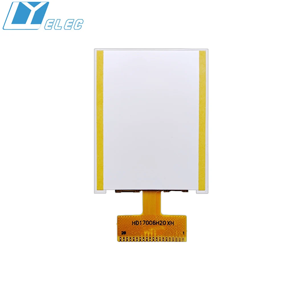 Manufacturer 1.8 1.77 inch 128xRGBx160 ST7735S 20 Pins parallel HD17006H20 XH liyuan factory HX170S226  HZ177N1 TFT LCD Display