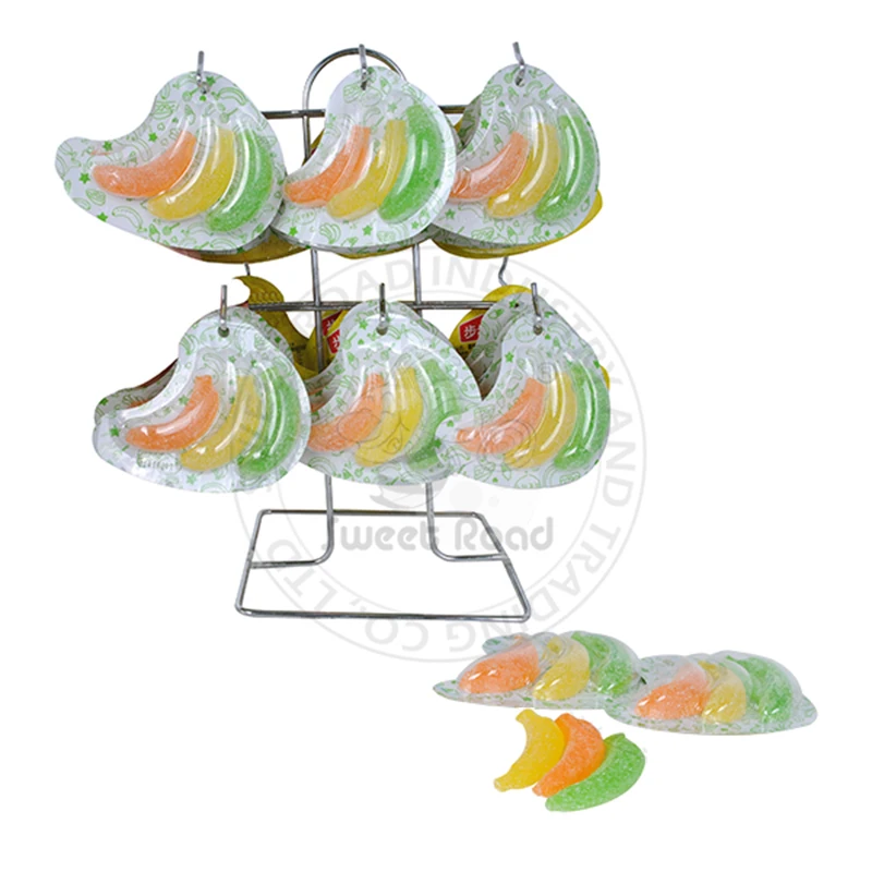 
Assorted Chewing Banana Shaped Soft Candy 