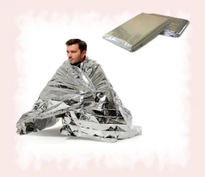 M-ETB01 Customized latest high-tech first aid aluminum foil blanket for assembly camping
