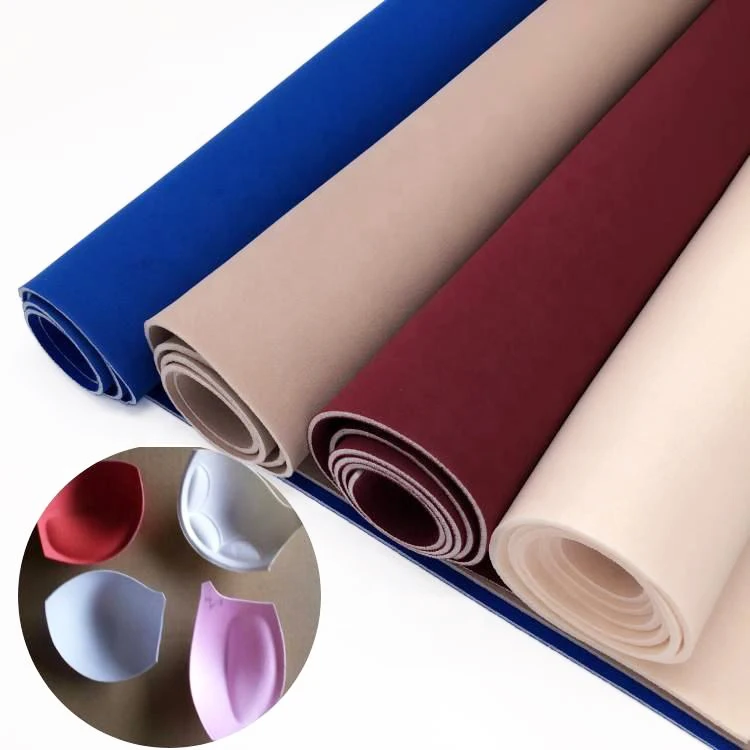 Customization polyester foam double-side laminated sandwich mesh fabric foam bonded fabric