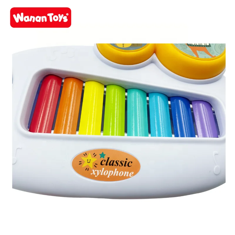 Toddler Musical Instruments Toy Kids Early Educational Musical drum Toys keyboard  Plastic piano xylophone gift for baby