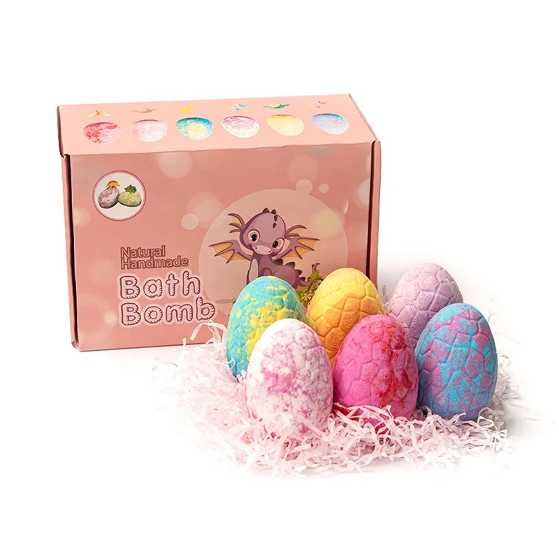 HS01 Children bath salt ball handmade natural fizzy toy bombs for