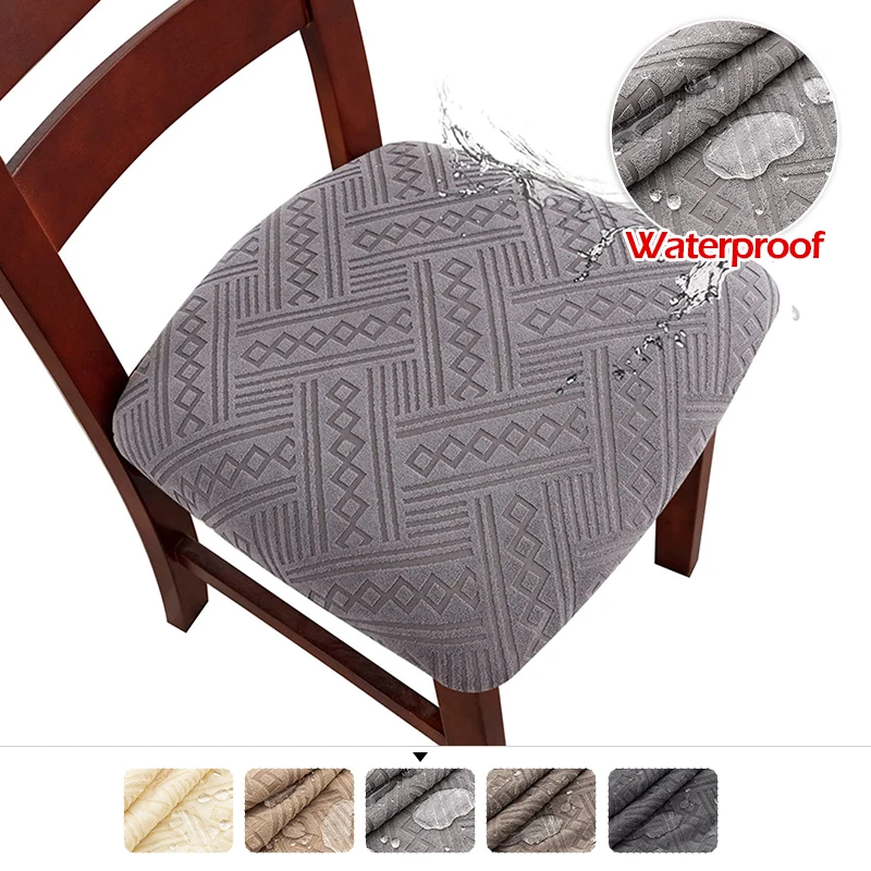 High Quality Cotton Jacquard Seat Cushion Cover for Chair Mats Modern Home Designer New Washable Chair Mats