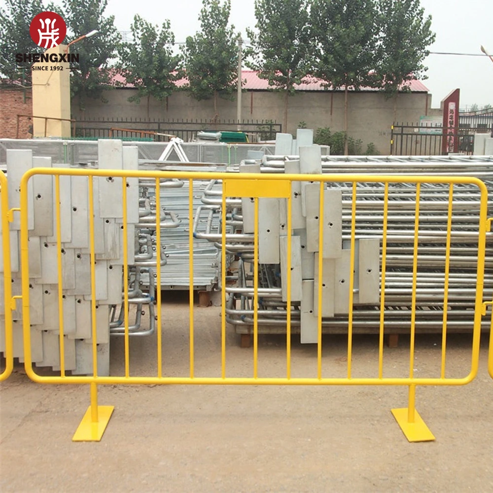 Wholesale best price hot dipped Galvanized Temporary Fence Crowd Control Barriers
