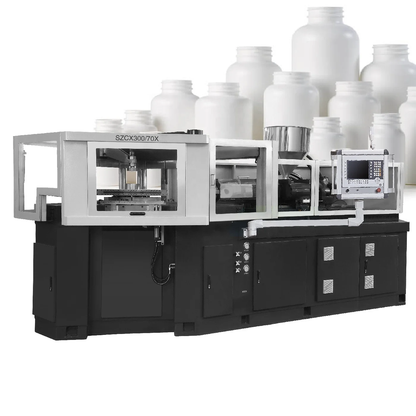 Китай, 88 тонн, IBM machine для пластиковых бутылок, botellas, форсунка