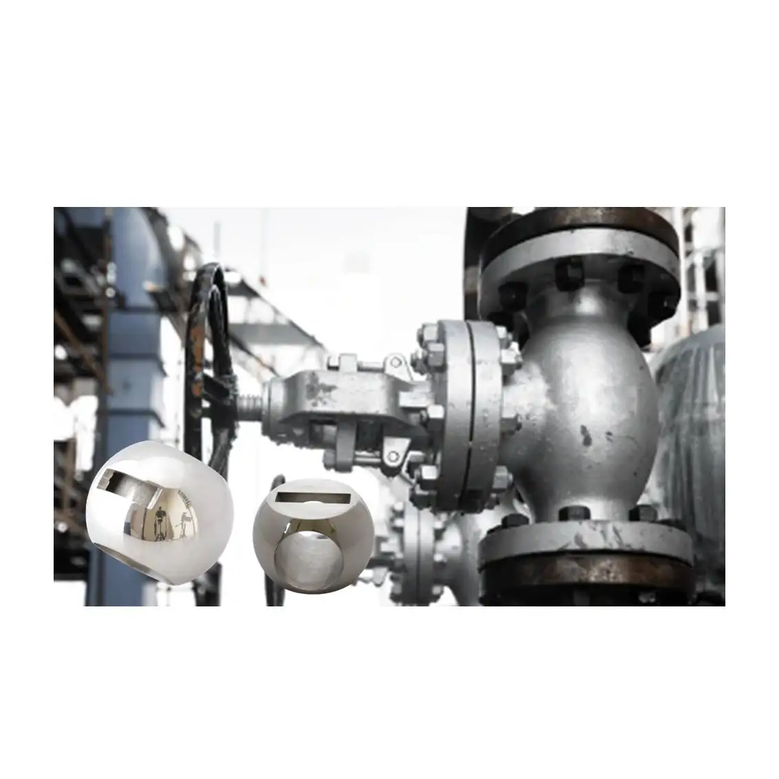 Factory Direct Valve Balls Part Made in Brass Iron Stainless Steel High Pressure Ball Valve