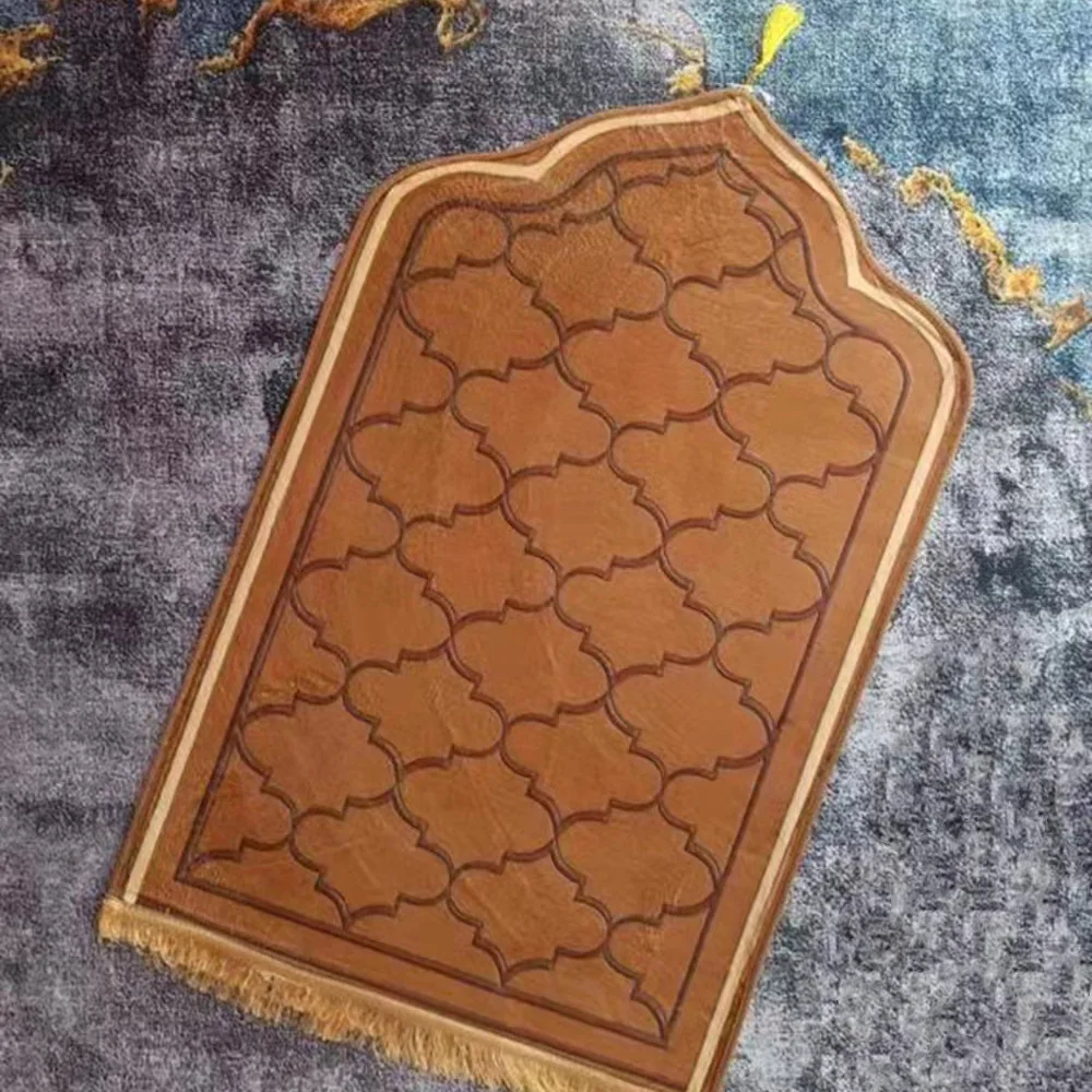 Foam underlay Confortable islamic in china prayer carpet factories