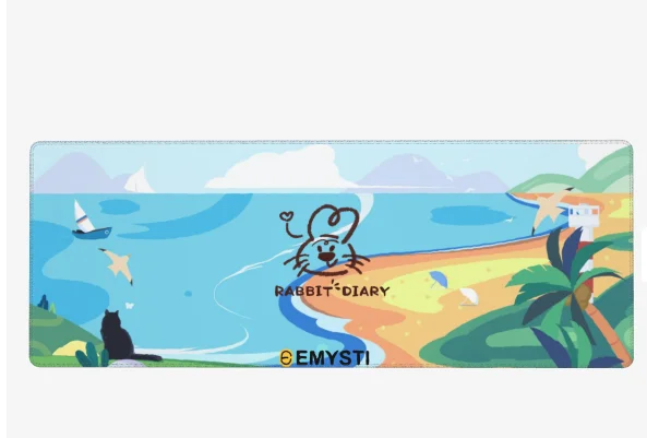 Wholesale Custom Printed Large Sublimation Rubber Keyboard MousePads - Best Anti-Slip Computer Gaming Mouse Pads Customizable