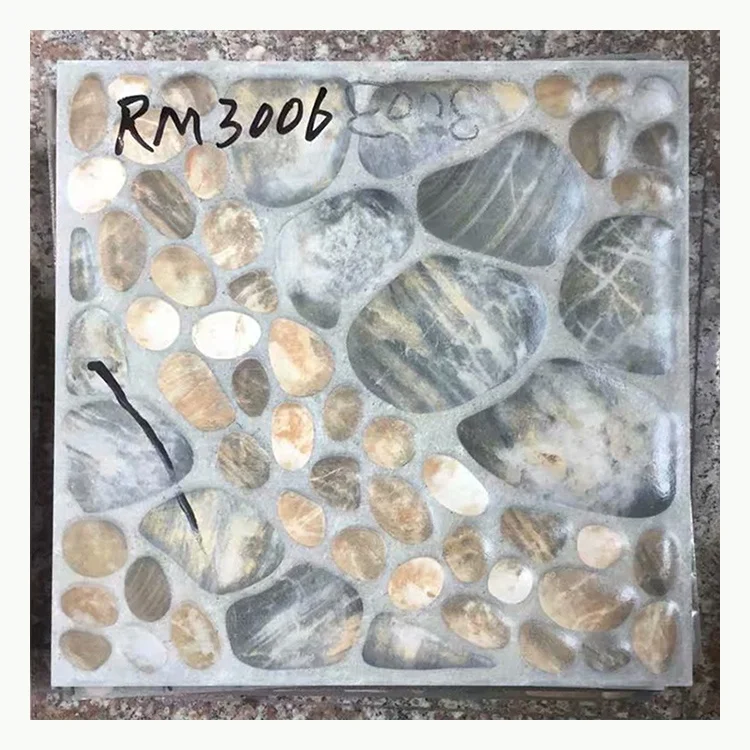 300x300mm Rustic Stone Ceramic Tile Outdoor Garden Balcony Floor