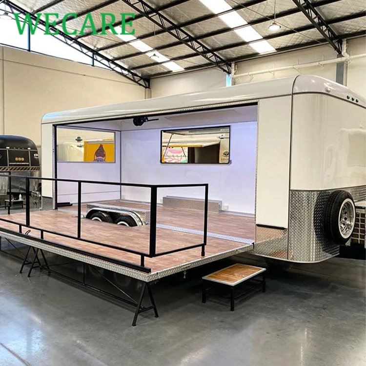 Wecare полнофункциональный прицеп для выставок airstream трейлер