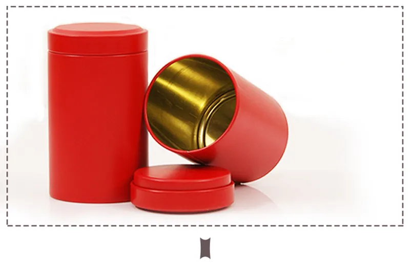 round tin box metal box for tea packing 50pcs/lot