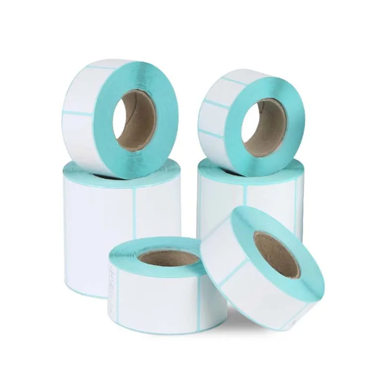 thermal printer sticker paper  thermal label a4 4*6 thermal decal 500pcs sticker paper