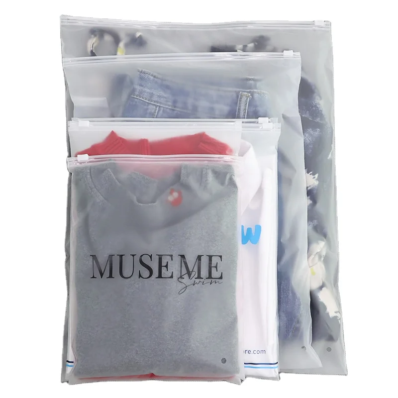 Индивидуальный принт, молния, одежда, рубашка, упаковка, матовый прозрачный молния, пластиковые пакеты с собственным логотипом