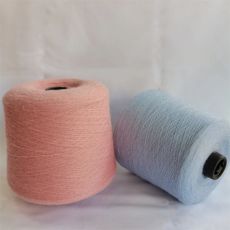 2021 New Listing China Supplies Super Soft Fabric Dyeing Nylon Knitted Scarf Cashmere Yarn