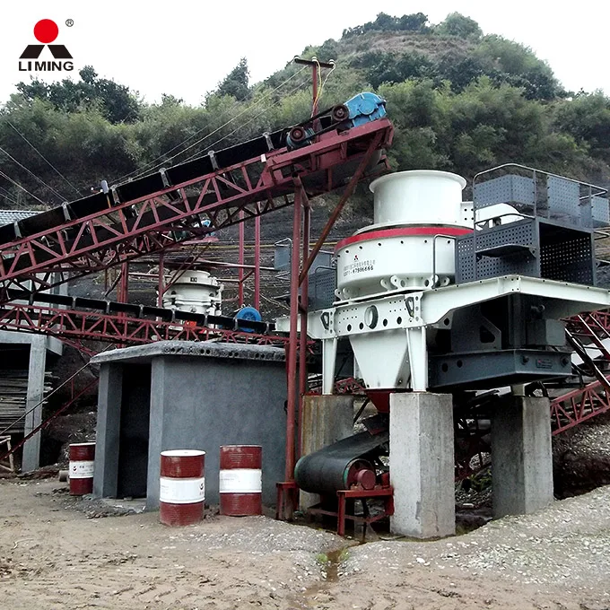 Sand And Gravel Crushing Machine Vertical Shaft Impact Crusher For Sand Making Production Line