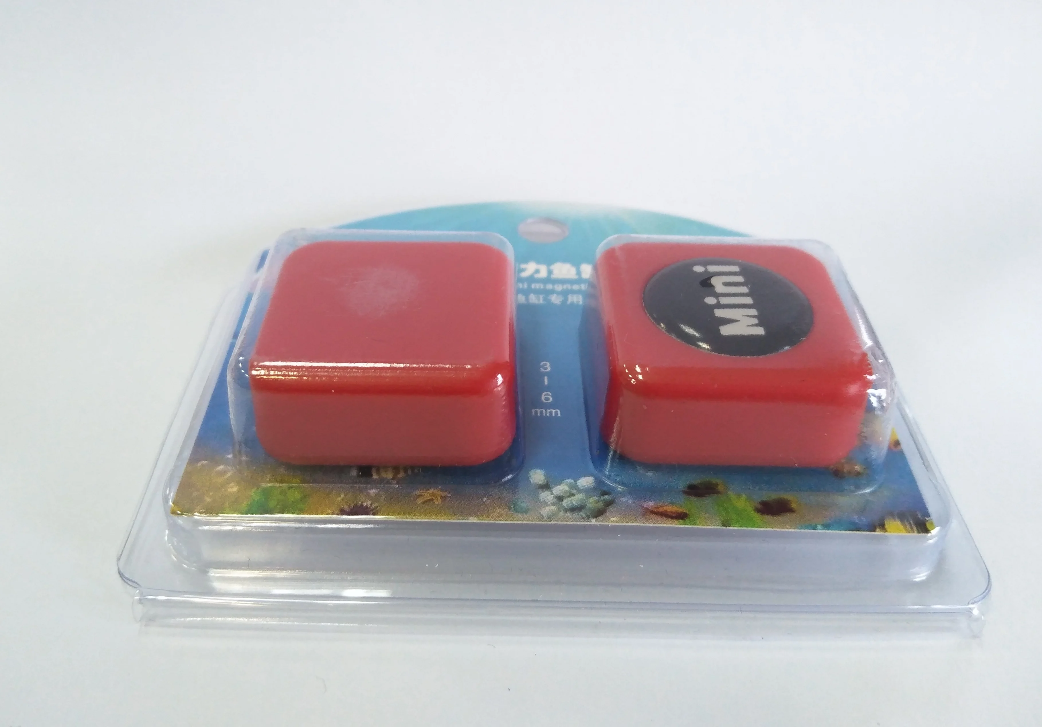 A.S. mini Magnet Scraper Aquarium Cleaner Fish Tank Brush (XS/Simple Packing) for nano tanks