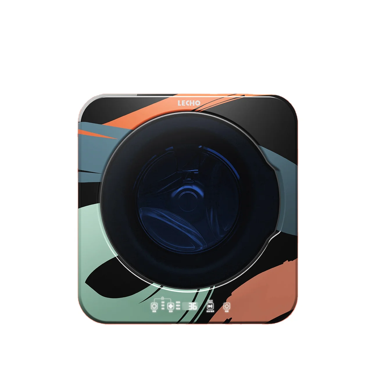 Lecho Household Front Drum washing machine Fully Automatic Mini Portable Washing Machine Wall-Mounted Washer