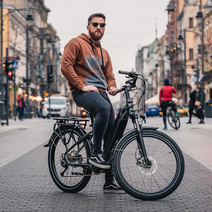 Электрический велосипед со средним двигателем 250W/350W 36v city bicicleta electrica передний подвесной гидравлический тормоз e bike
