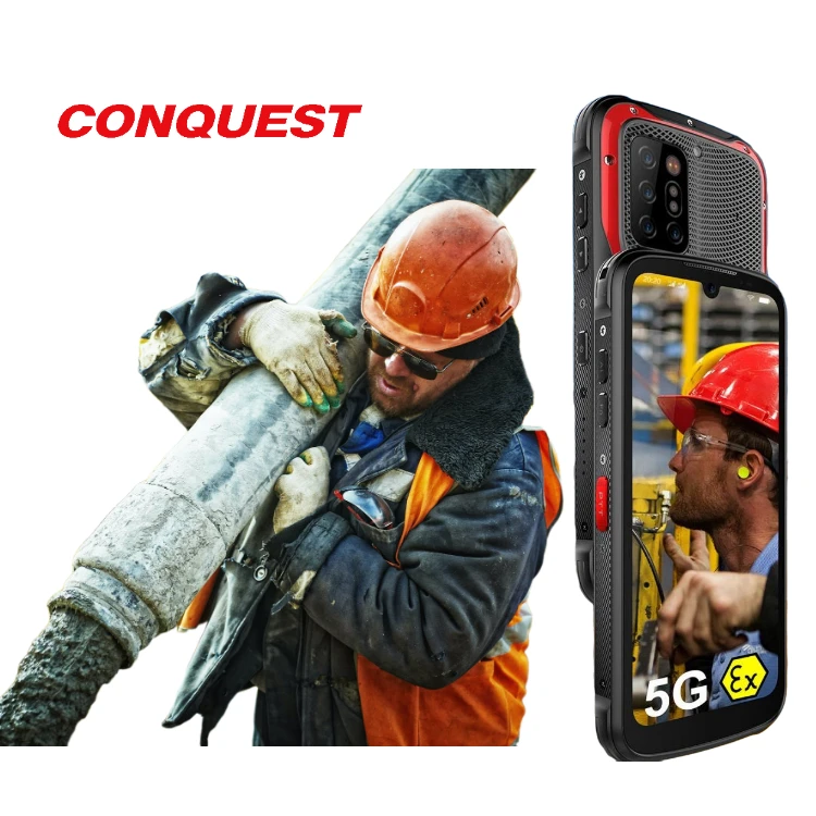 Rugged Smartphone Waterproof 8000mAh 6.3' 8GB RAM 256GB ROM 8 Core Android11 48MP  5G NFC Mobile Phones POC walkie talkie