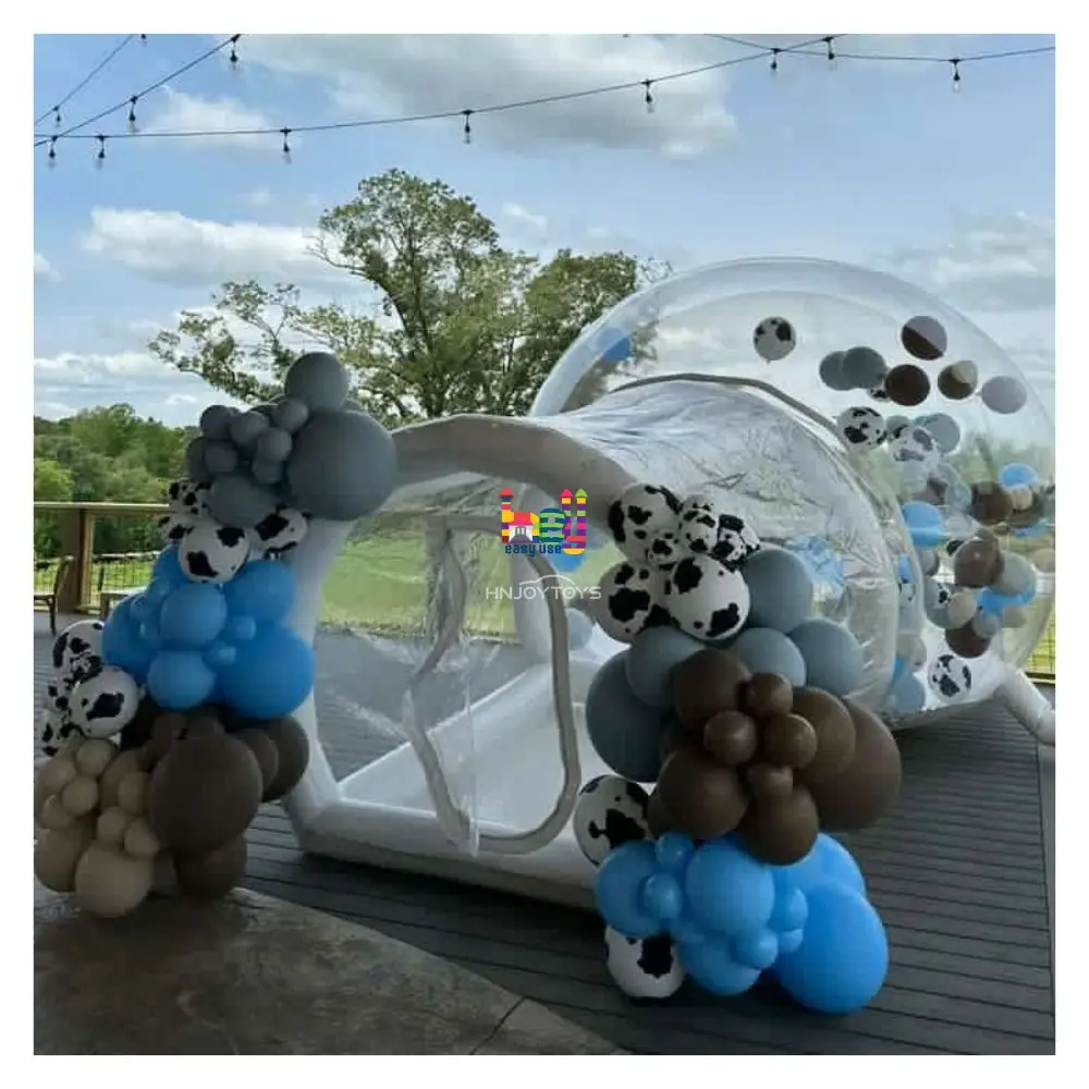 Cheap Popular Commercial Balloons Inflatable Bubble House Dome Tent Clear Inflatable Bubble Tent