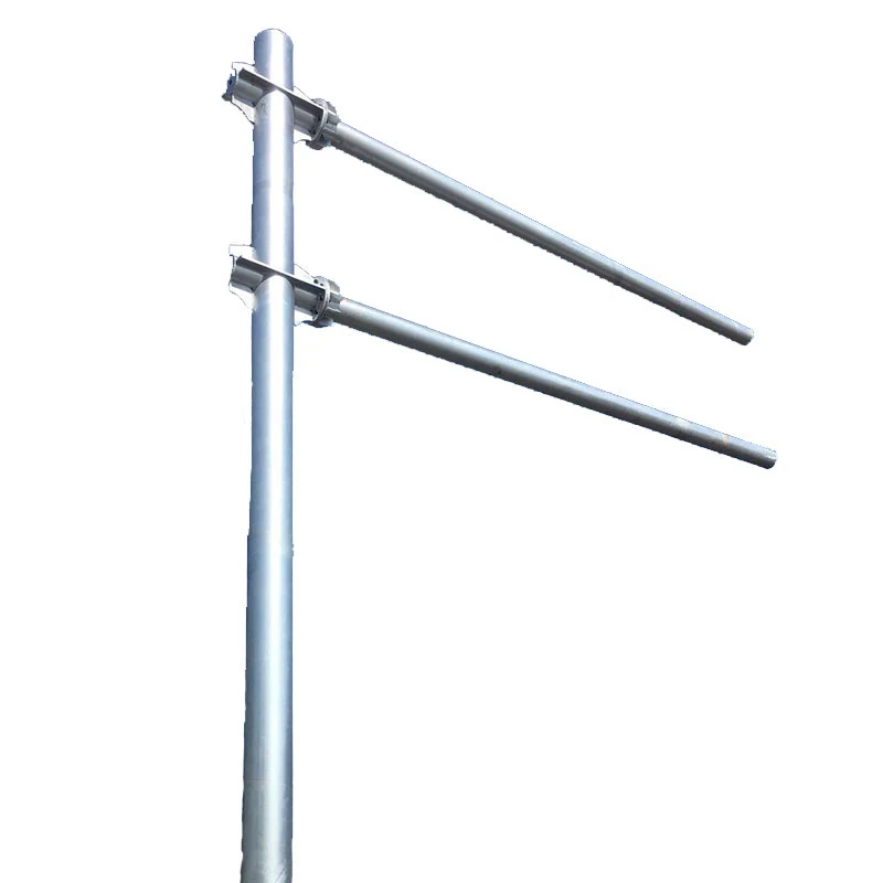 Factory Wholesale Galvanized Multifunction Pole Traffic Light Pole Cross Arm Street Poles