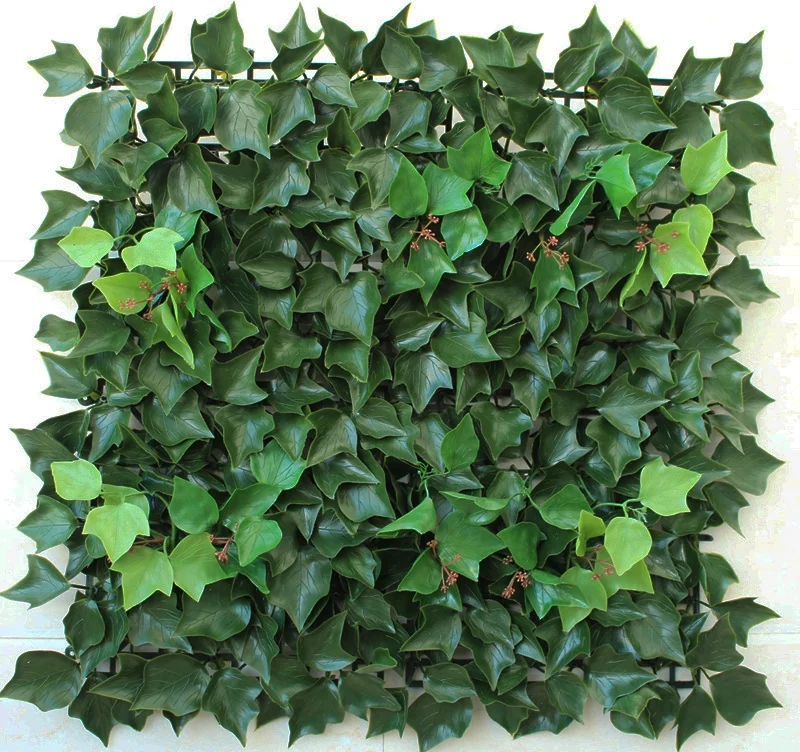 Уличный декоративный пластиковый коврик для изгороди растений, искусственная зеленая вертикальная садовая стена