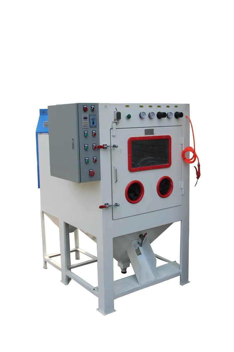 
auto small carbide nozzle sand blasting machine 