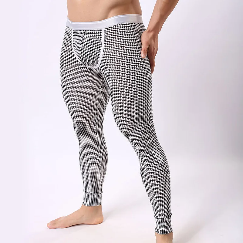 
OEM Men personality qiu dong thermal pants manufacturers direct to accept custom 