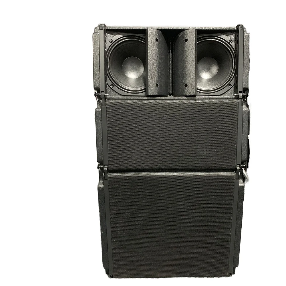 Dual 10 Inch L-VERA20 active line array speakers sonido professional audio  Made of Wooden pa speaker system outdoor concert