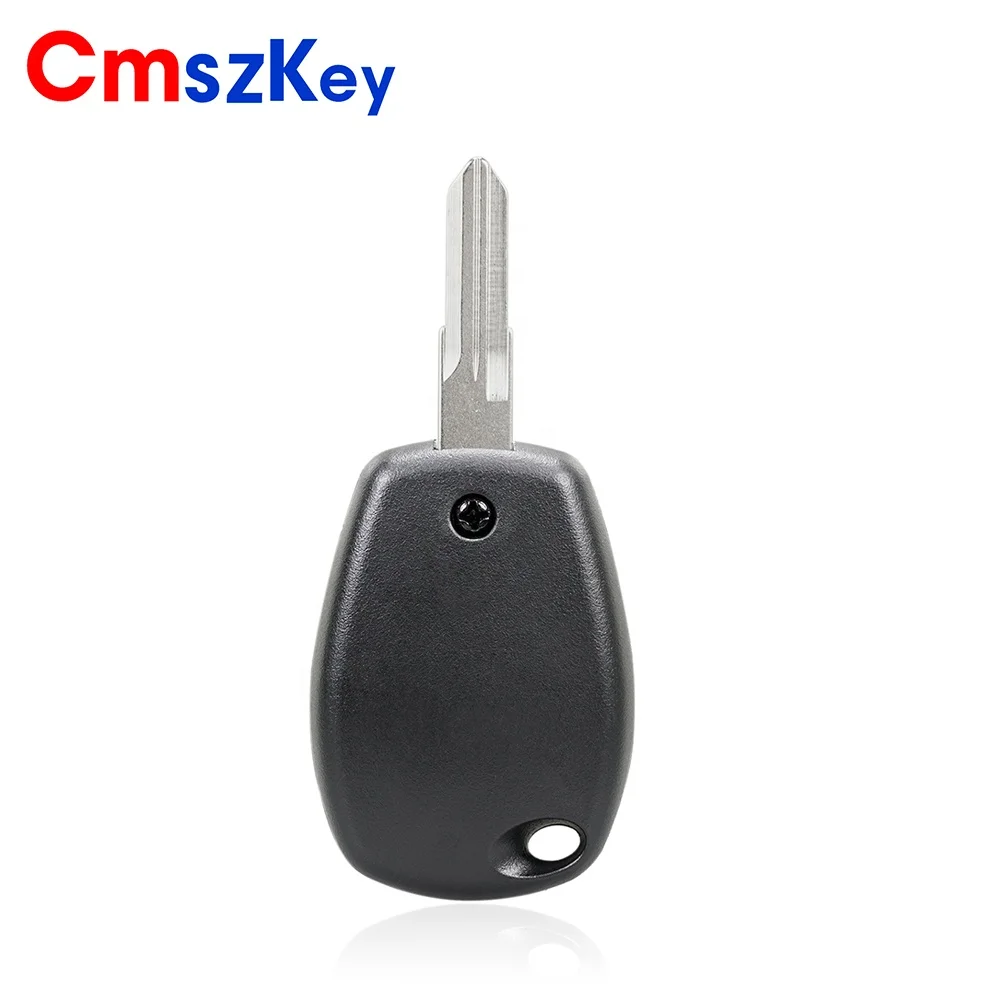 For Renault Logan Sandero Clio Fluence Vivaro Master Traff 3 Buttons Remote Car Key Shell Case With Uncut Key Blade