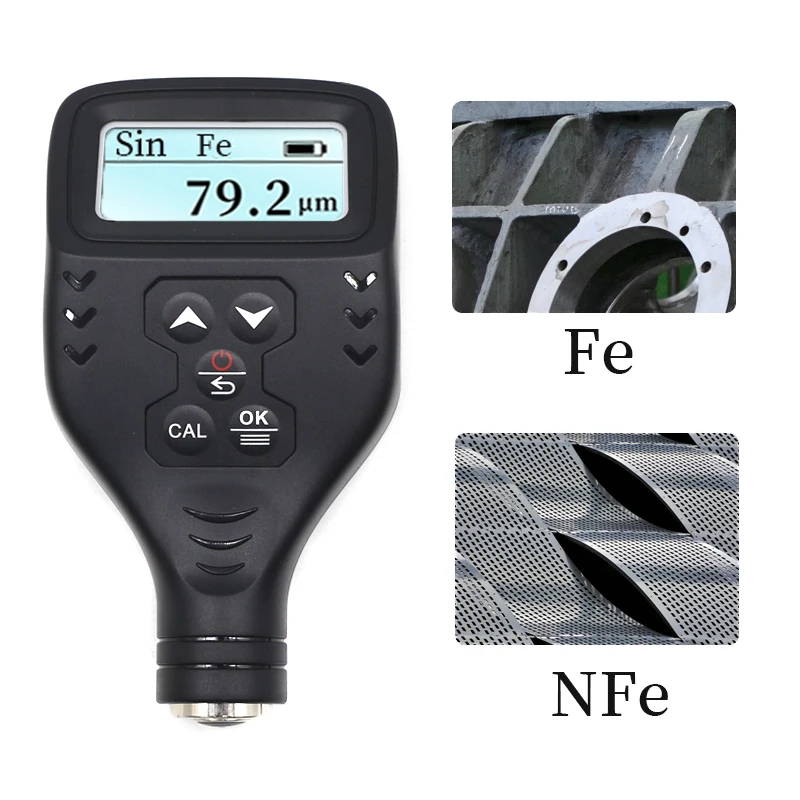 High-Precision Coating Thickness Gauge Portable Car Paint Detector Used Car Paint Thickness Gauge 0-1700 Microns