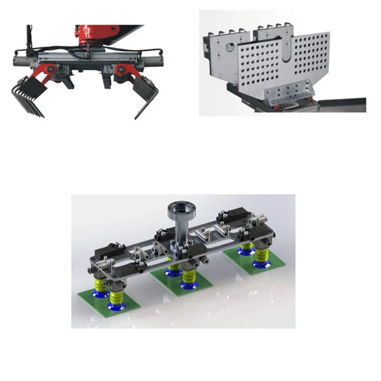 wholesale custom automatic clay brick robot stacking machine handling manipulator arm with gripper for aluminum ingot