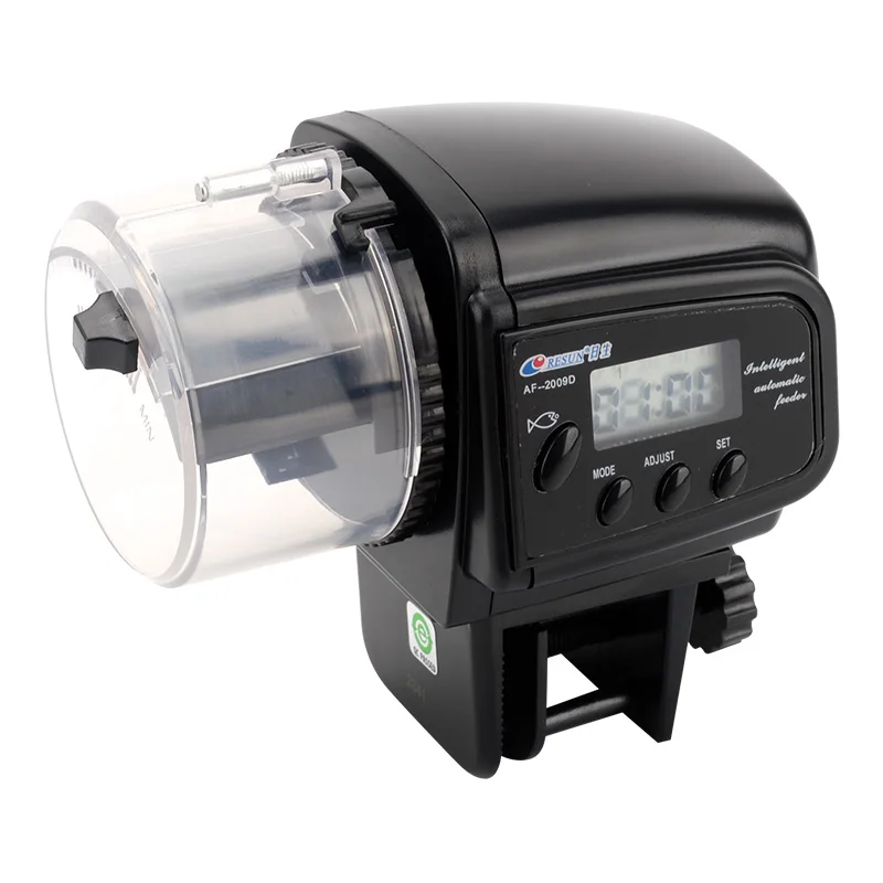 Practical Adjustable Outlet Aquarium Tank Auto Food Timer Fish Tank Feeding Dispenser Automatic Fish Feeder