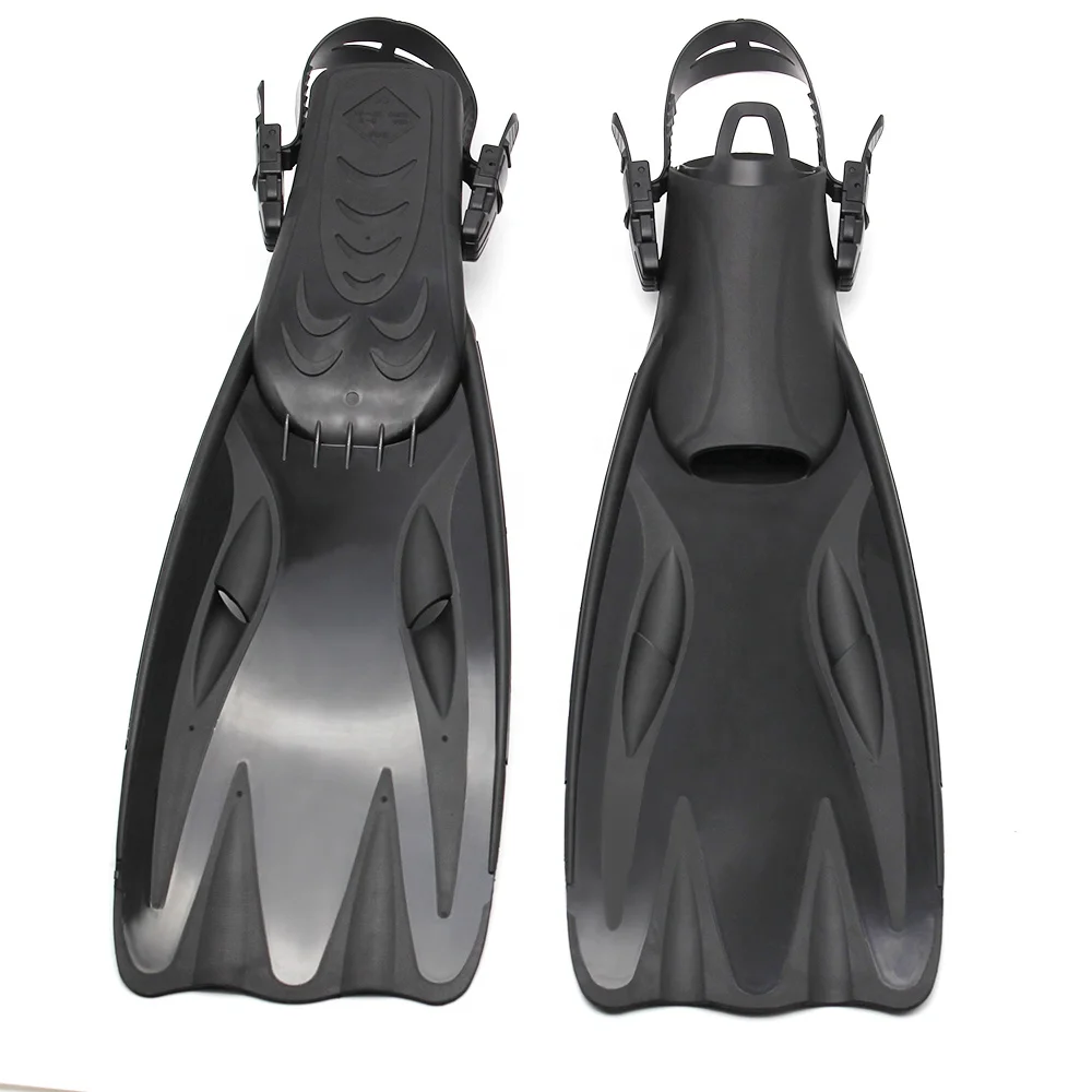 2024 Adjustable Fins Training Scuba Diving Comfortable Swim Long Fins