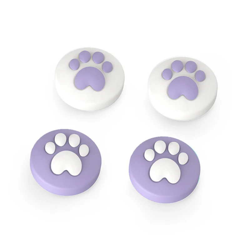 Protective Silicone Soft Thumbstick Grip Caps For Nintendo Switch Gamepad Controller Analog Joystick Grip Video Game Accessories