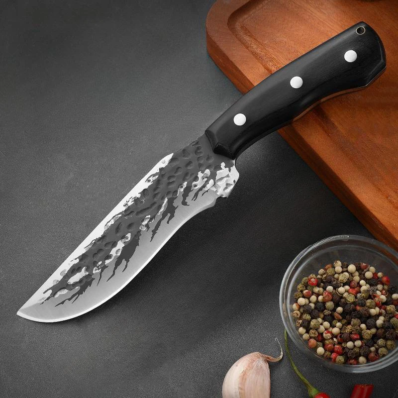 Ultra Sharp Small Kitchen High Carbon Stainless Steel Meat Kebab Messer Chef Cutter Butcher Knife Set