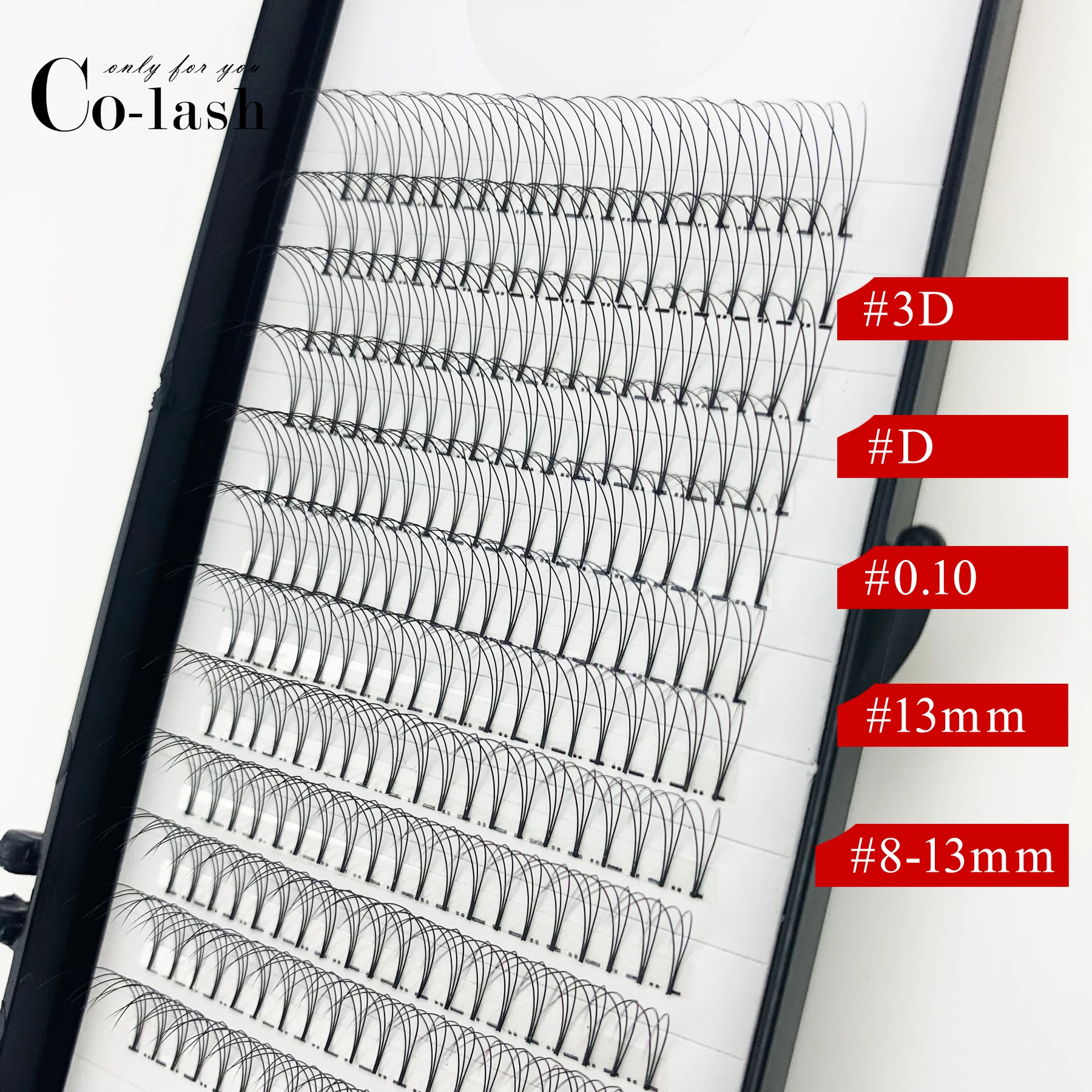 
2d 3d 4d 5d 6d 7d 8d Pre Made Fans Volume Eyelash 