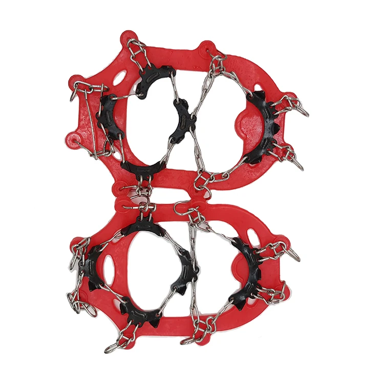 Чехол для походной обуви, захват для льда, скобы, альпинизм, 8 шипов, силиконовые шипы для льда, снежные шипы