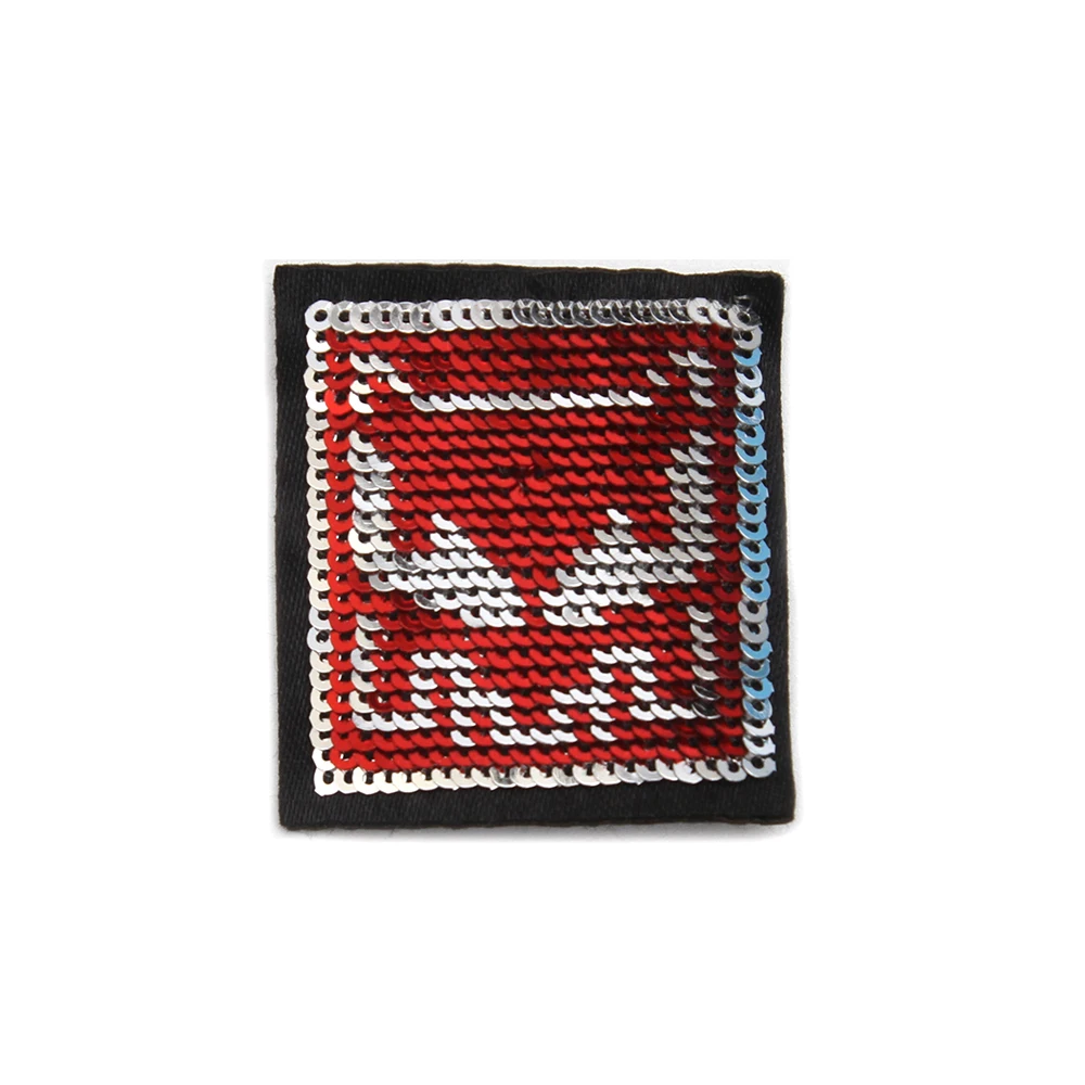 wholesale applique designer badges patches cloth stickers Sew on for clothing accessories decoration 3D patch sequin patch