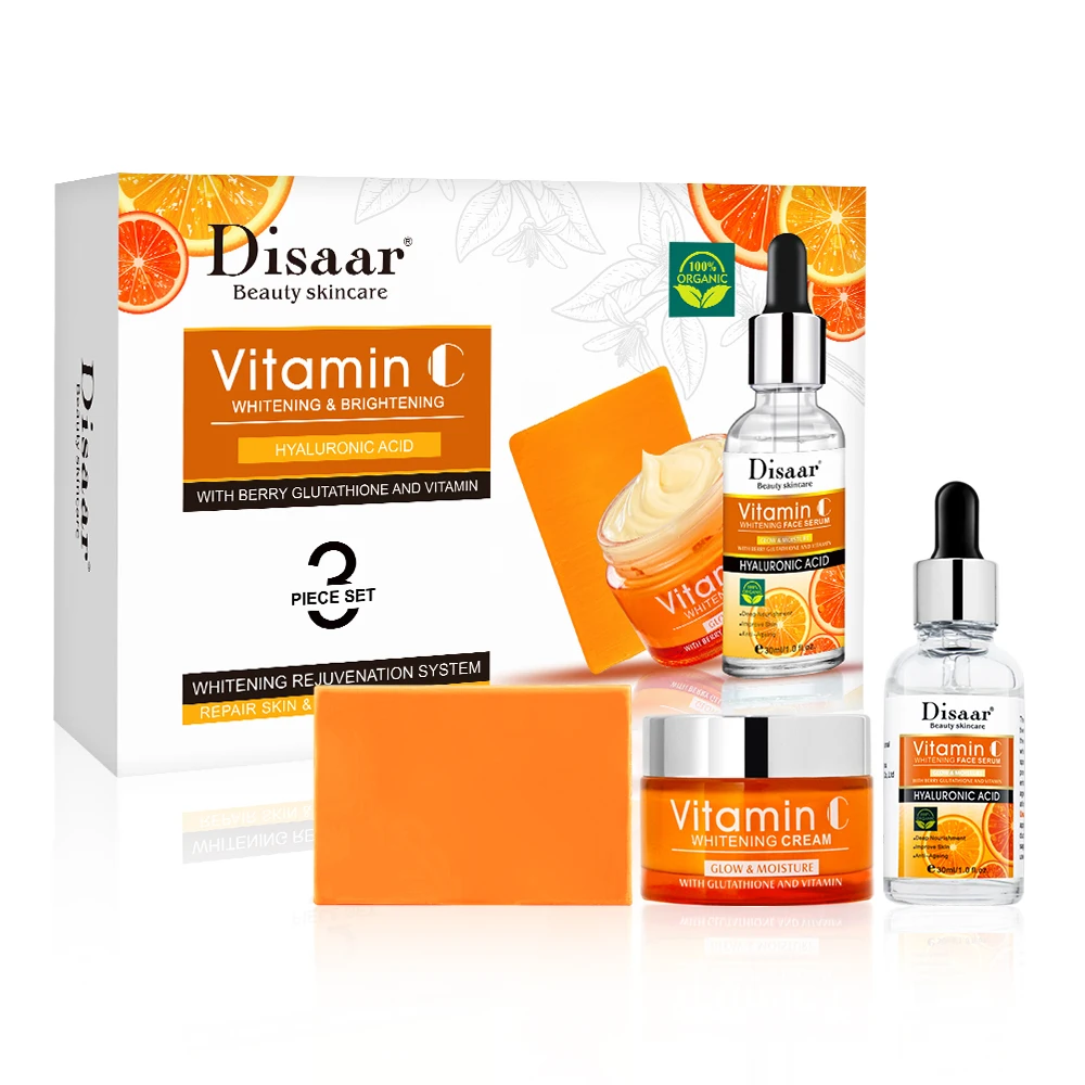 Private Label Korean Skincare Anti Acne Products Face Whitening Set Skin Care Set Acne
